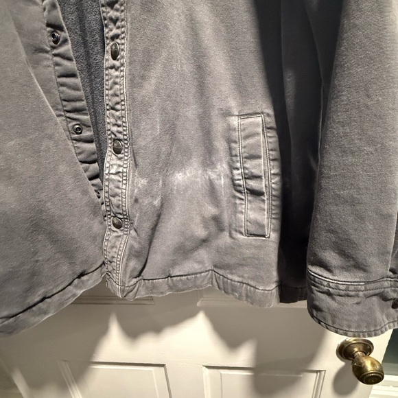 Carhartt Men's Charcoal Shirt Jacket - Picture 4 of 5